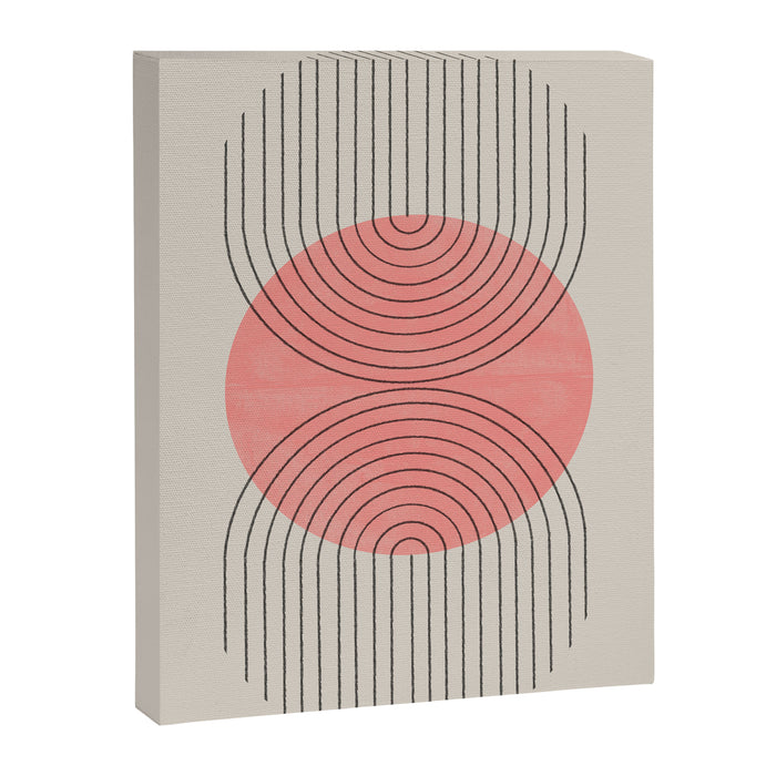 Perfect Touch Peach Canvas Print Gallery Image 1