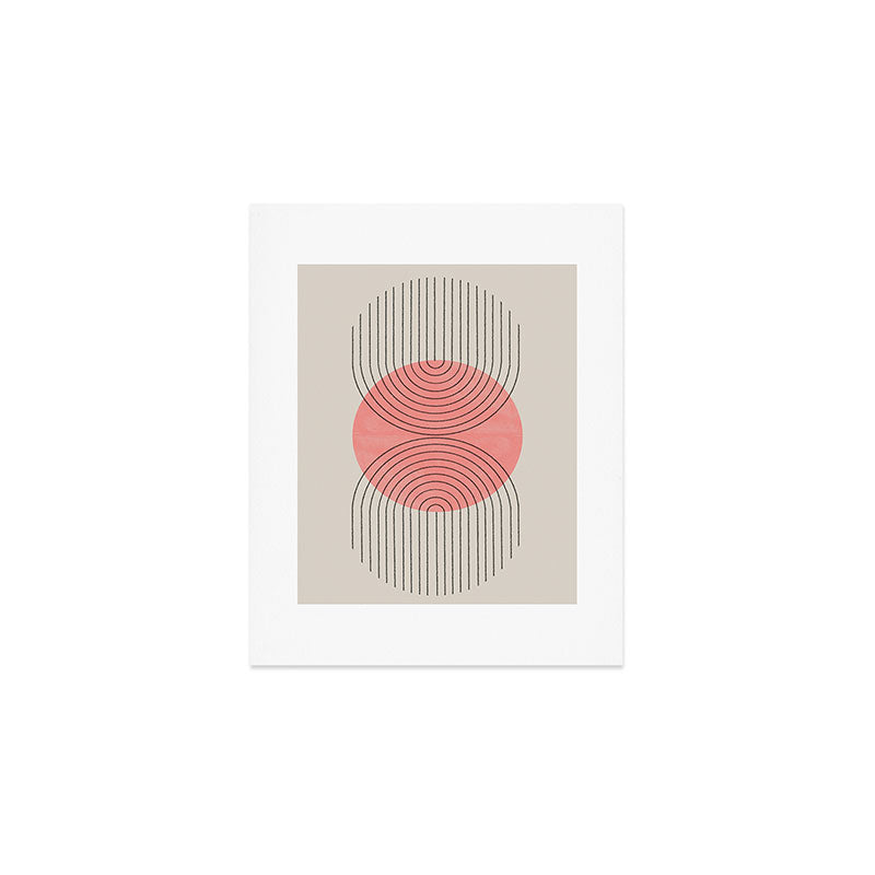 Perfect Touch Peach Art Print Gallery Image 1