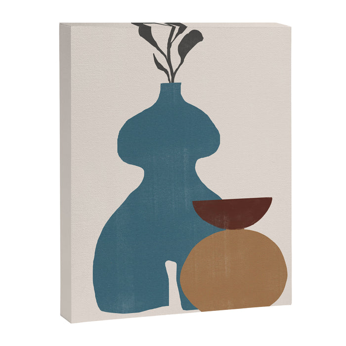 Plants Vase Composition No.6 Canvas Print Gallery Image 1