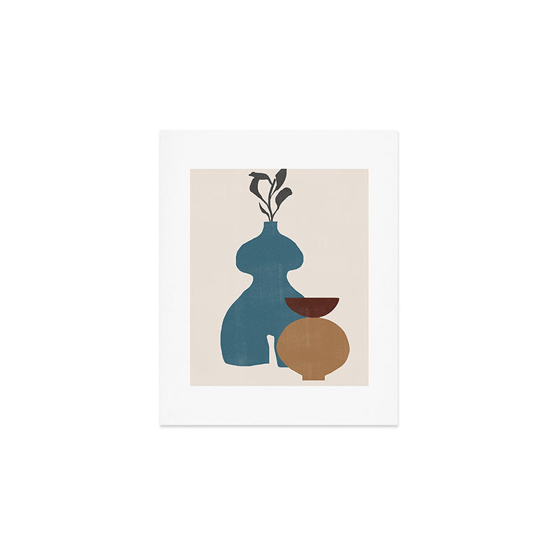 Plants Vase Composition No.6 Art Print Gallery Image 1