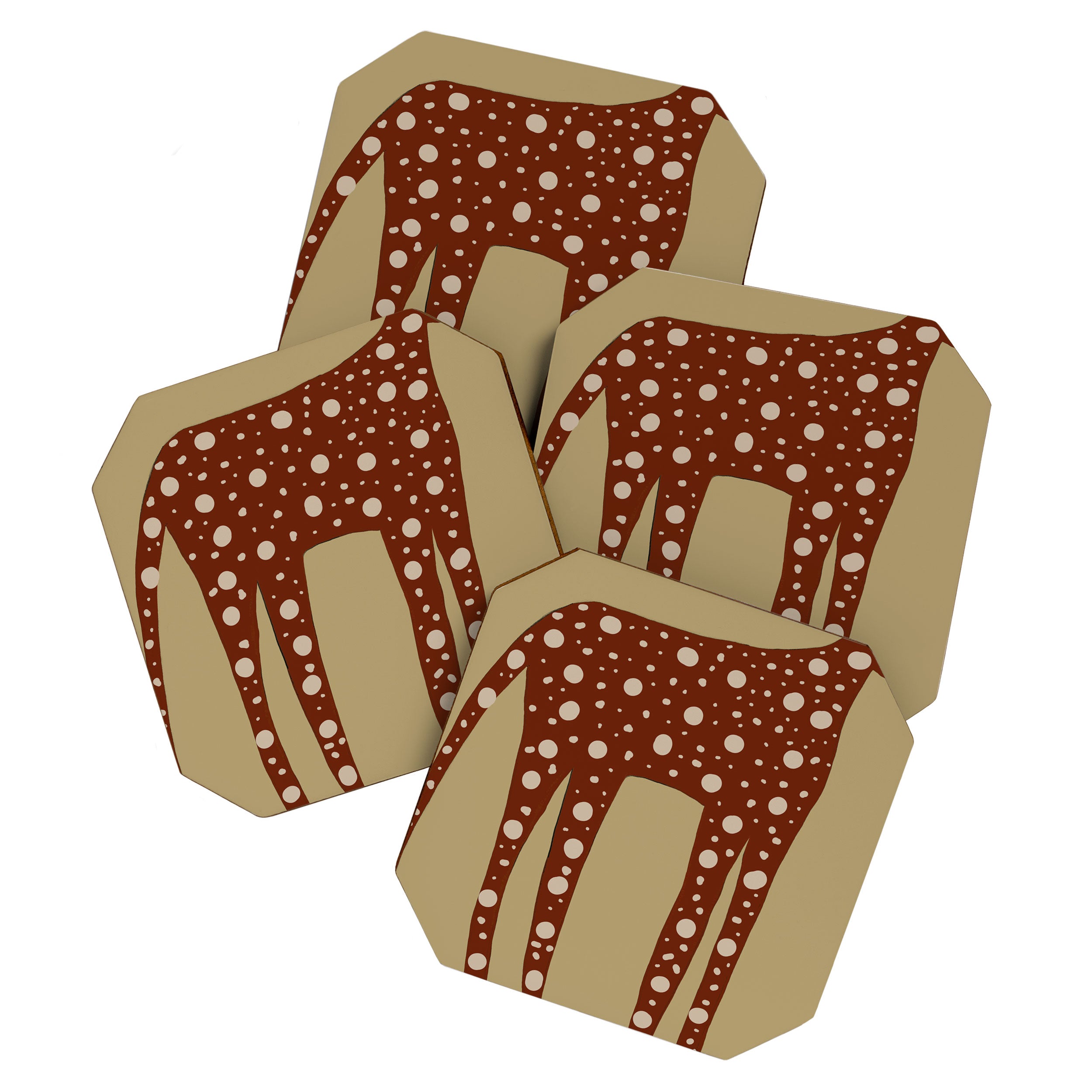 Polka Dot Rider No 1 Coaster Gallery Image 1