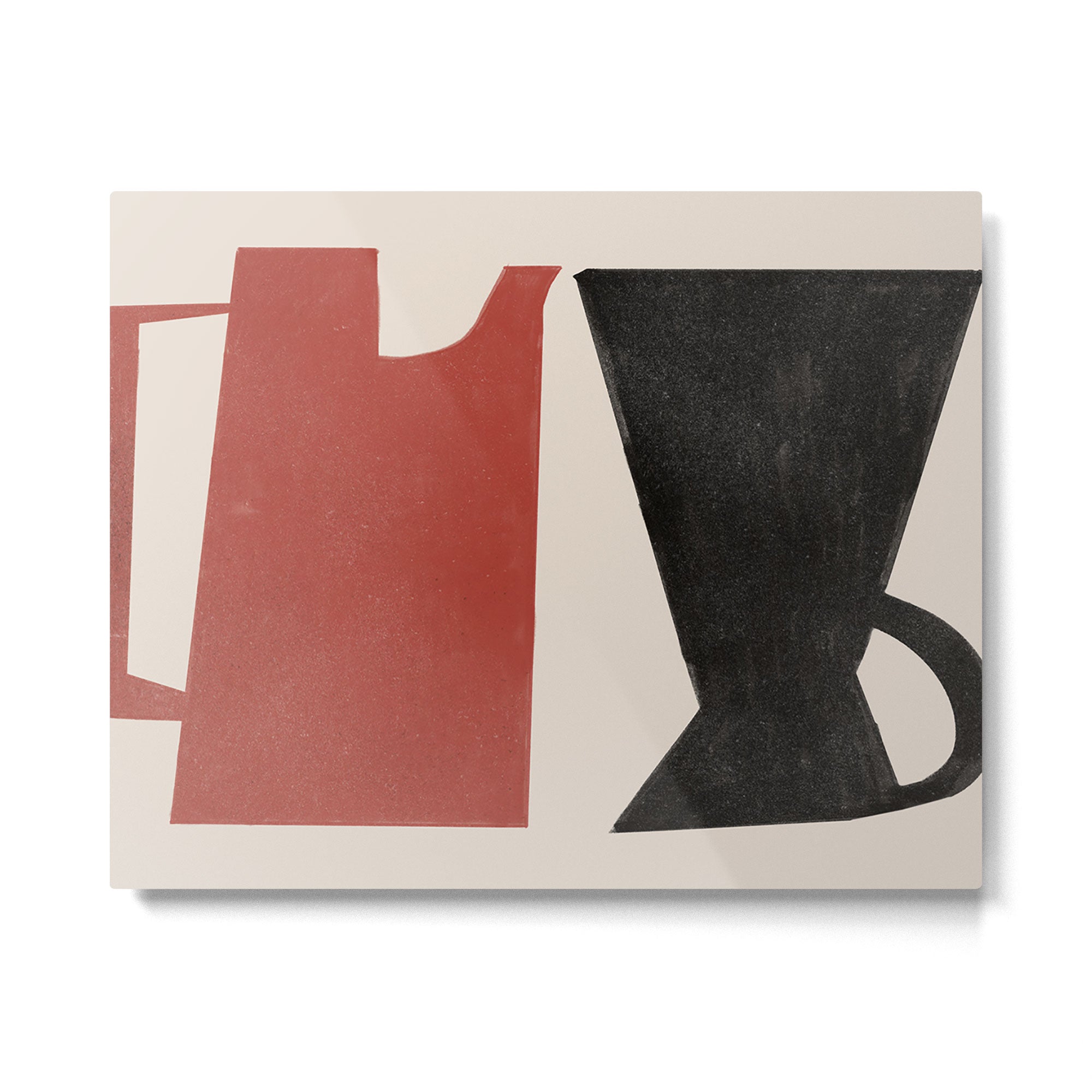 Pot Collection No 8 Metal Print Gallery Image 4