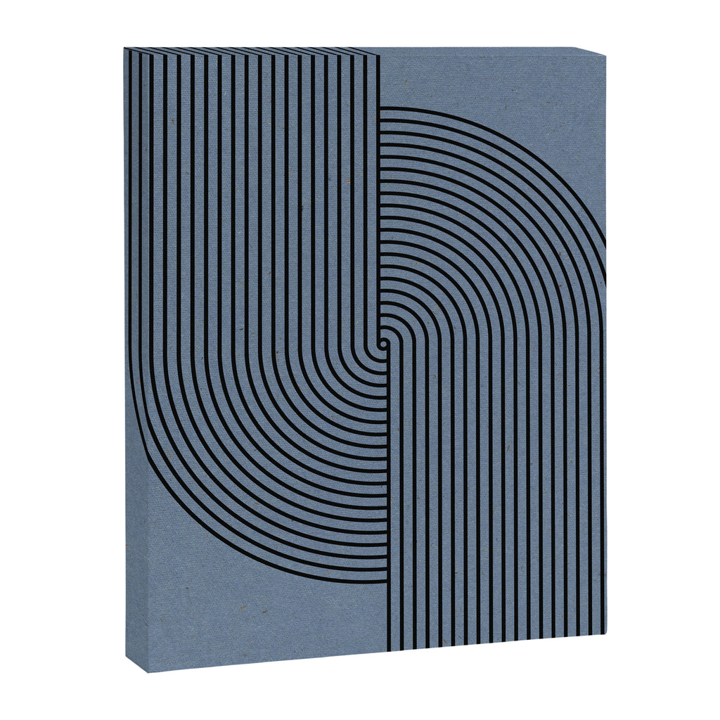 Retro Balance Blue  Canvas Print Gallery Image 6