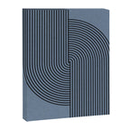 Retro Balance Blue  Canvas Print Gallery Image 6