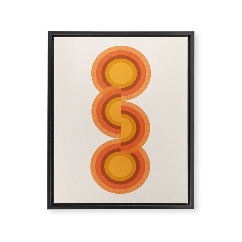 Retro Balance  Framed Canvas Print Gallery Image 6