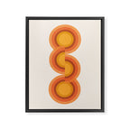 Retro Balance  Framed Canvas Print Gallery Image 6