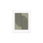 Retro Balance Green Concept Art Print Gallery Image 1