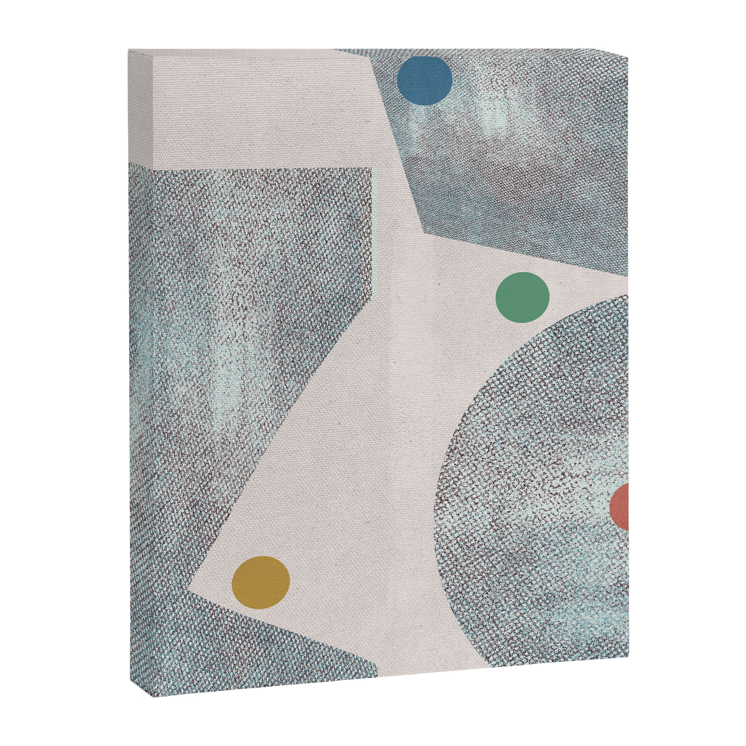 Retro Dots No.1 Canvas Print Gallery Image 6