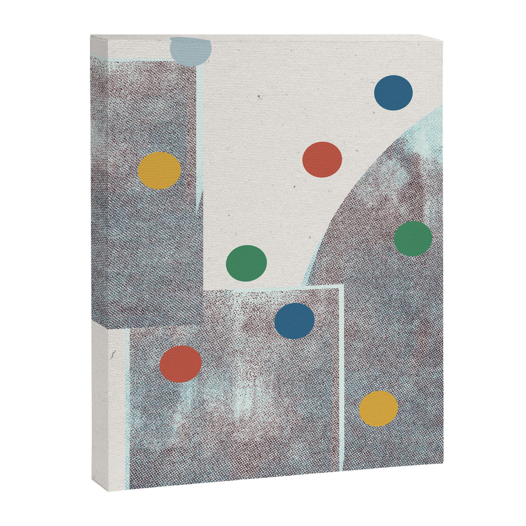 Retro Dots No.2 Canvas Print Gallery Image 6