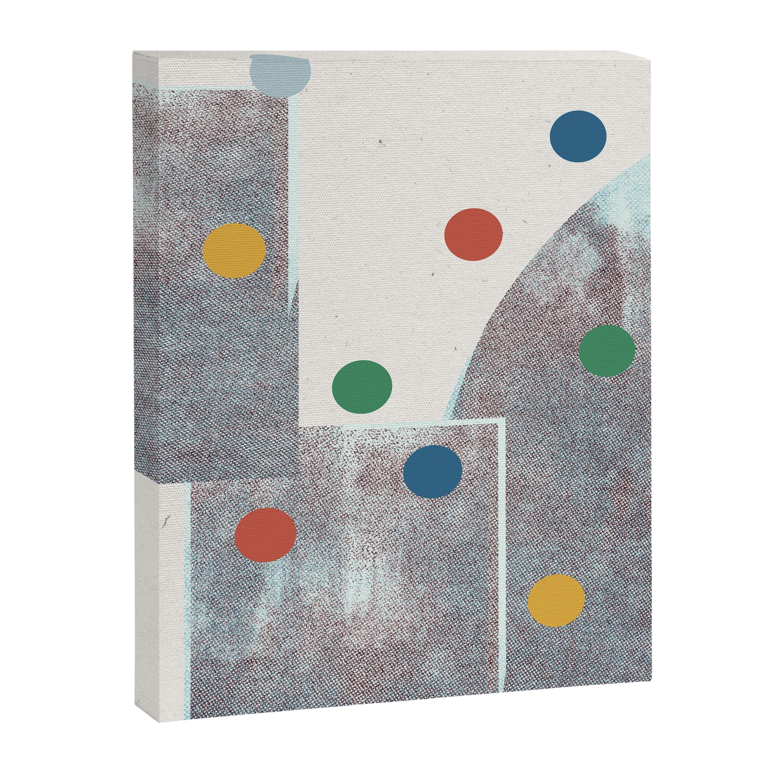 Retro Dots No.2 Canvas Print Gallery Image 6