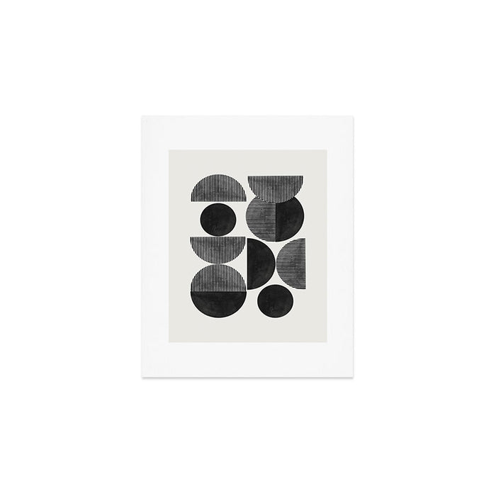 Retro Graphic Mid Century Modern Art Print Gallery Image 1