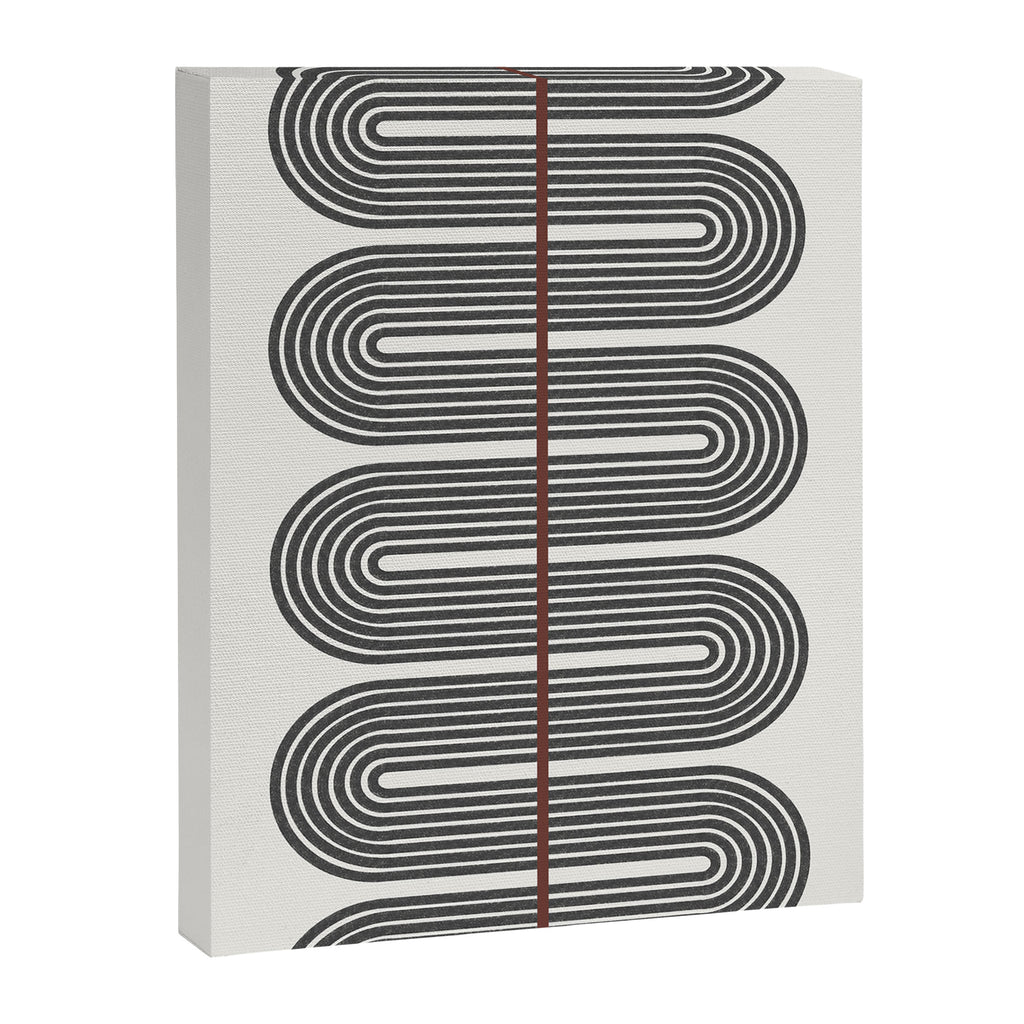 Retro, Mid-Century Line Art Canvas Print Gallery Image 6