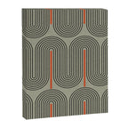 Retro Pattern Lines Canvas Print Gallery Image 6