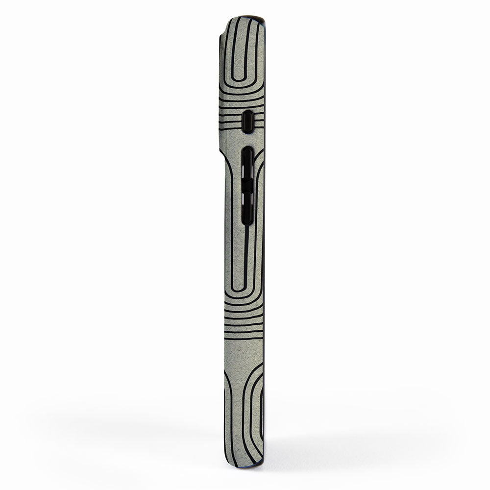 Retro Pattern Lines iPhone Case Gallery Image 2