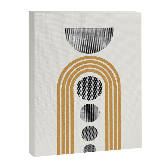 Retro Rainbow Canvas Print Gallery Image 1