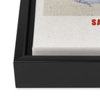 Retro Sardines Framed Canvas Print Gallery Image 3