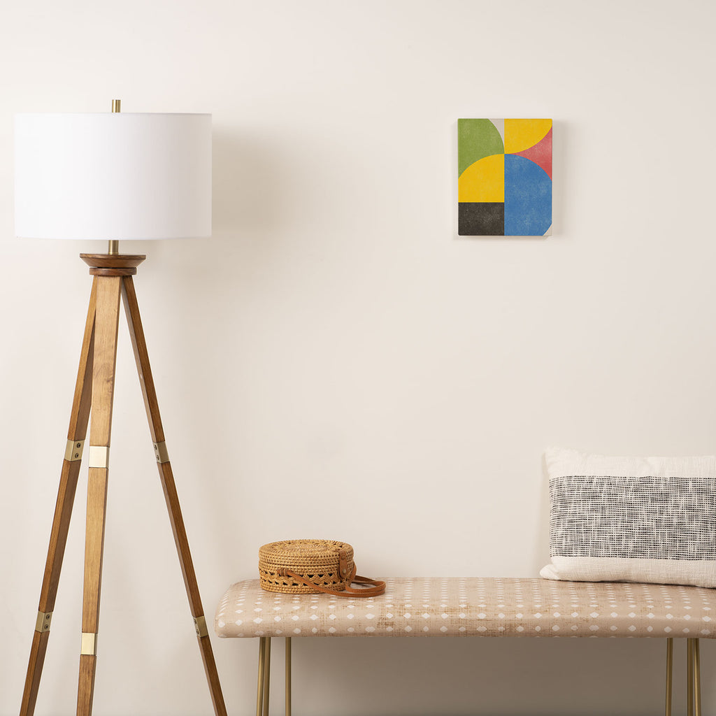 Retro Shapes Canvas Print Gallery Image 2
