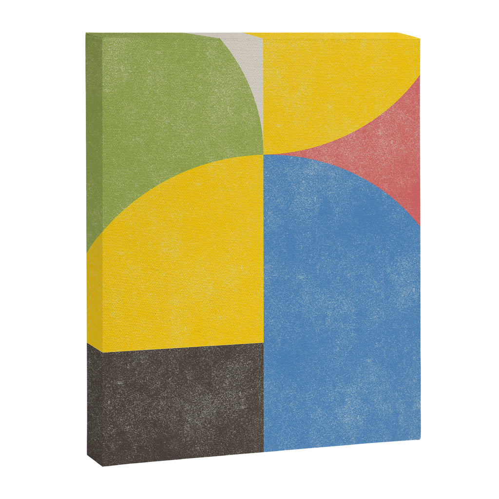 Retro Shapes Canvas Print Gallery Image 6