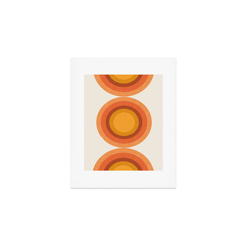 Retro Sun  Art Print Gallery Image 1