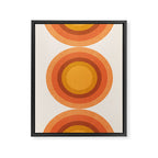 Retro Sun  Framed Canvas Print Gallery Image 6
