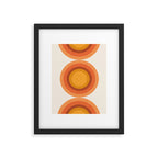 Retro Sun  Framed Art Print Gallery Image 5