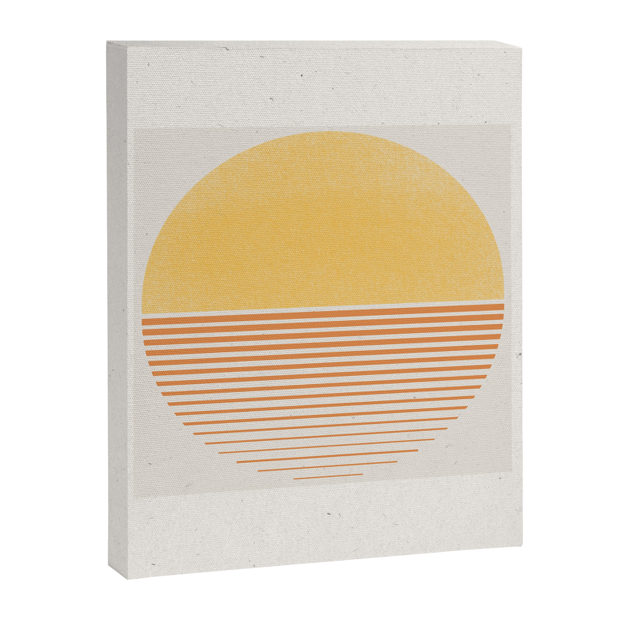 Retro Sunrise No 1  Canvas Print Gallery Image 8