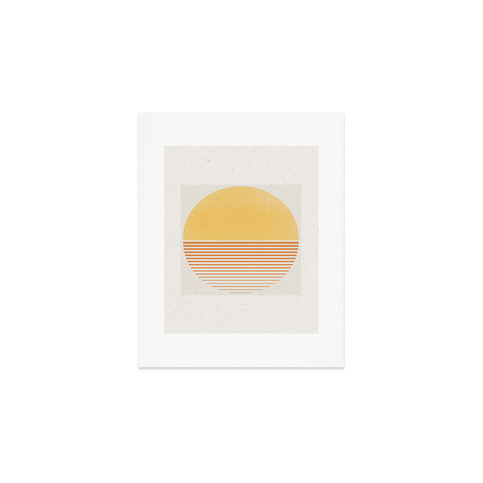 Retro Sunrise No 1  Art Print Gallery Image 1