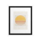 Retro Sunrise No 1  Framed Art Print Gallery Image 6