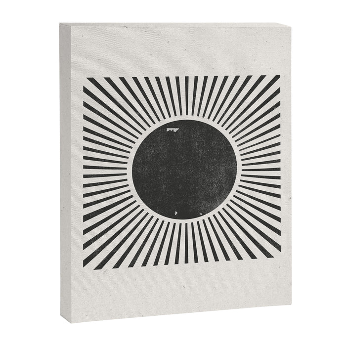 Retro Sunshine  No 2 Canvas Print Gallery Image 1