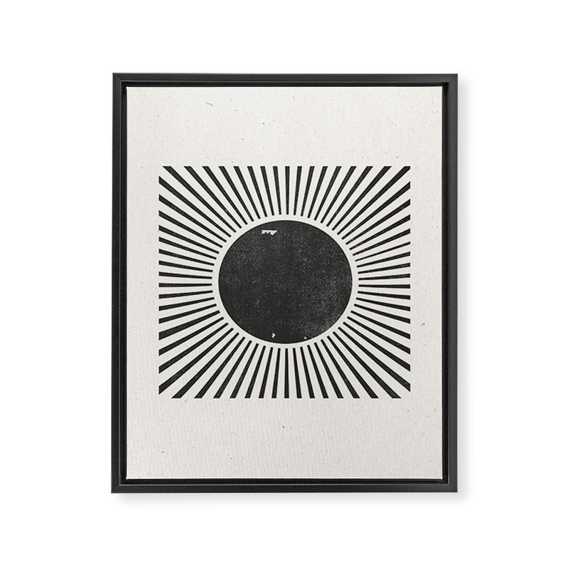 Retro Sunshine  No 2 Framed Canvas Print Gallery Image 8