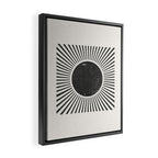 Retro Sunshine  No 2 Framed Canvas Print Gallery Image 2