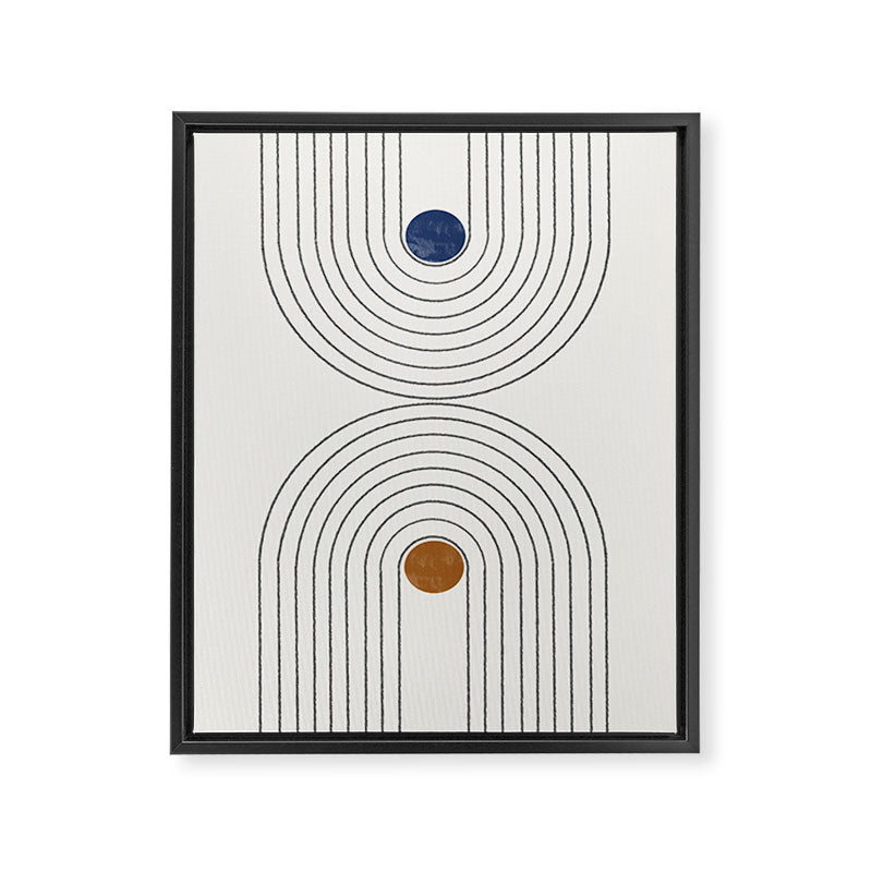 Retro Touch Framed Canvas Print Gallery Image 6