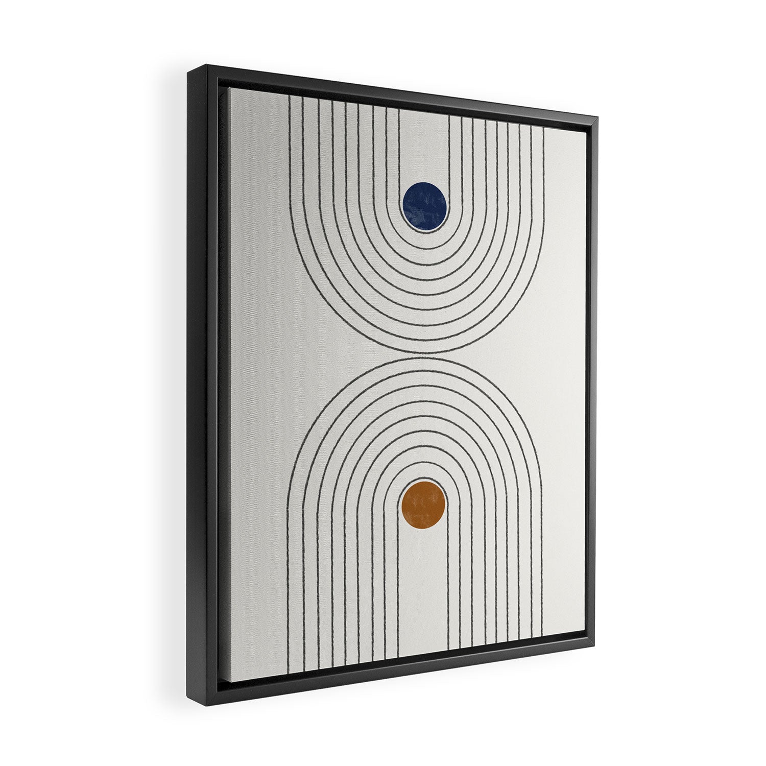 Retro Touch Framed Canvas Print Gallery Image 2