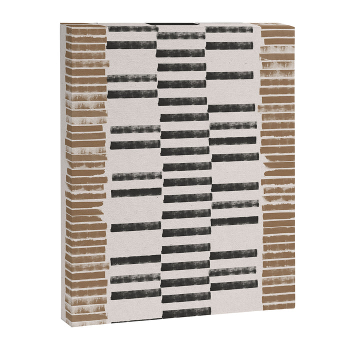 Rustic Organic Pattern Canvas Print Gallery Image 1