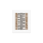 Rustic Organic Pattern Art Print Gallery Image 1