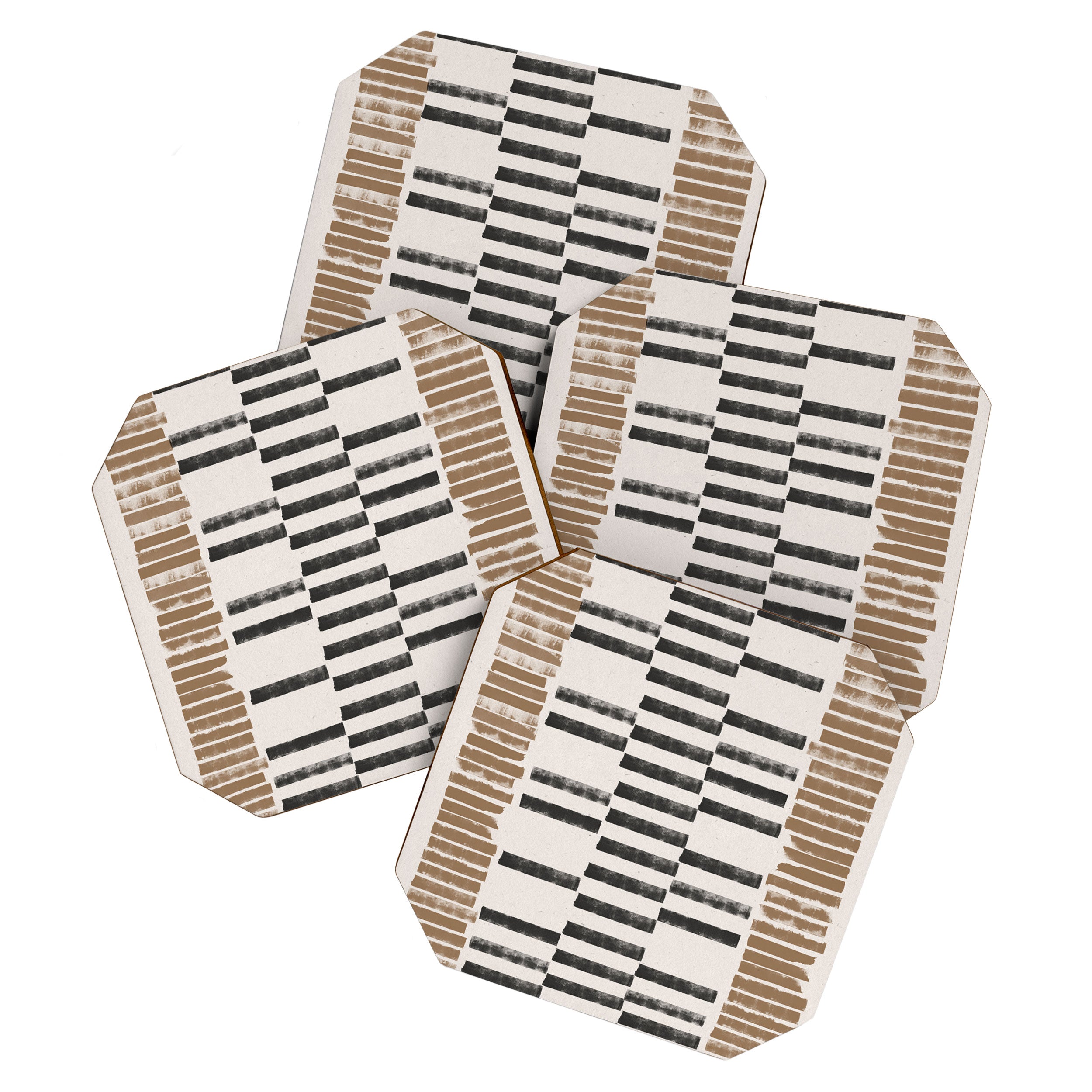 Rustic Organic Pattern Coaster Gallery Image 1