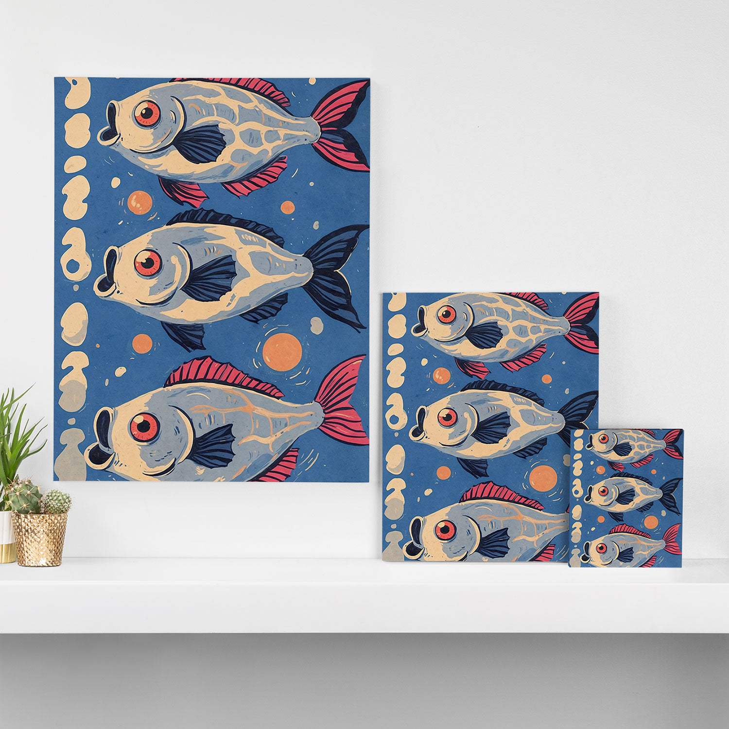 Sardines  Canvas Print Gallery Image 3