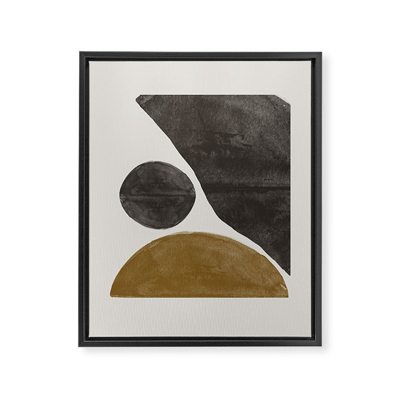 Shape Study Art Framed Canvas Print Gallery Image 6