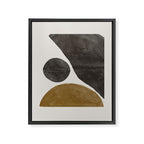 Shape Study Art Framed Canvas Print Gallery Image 6