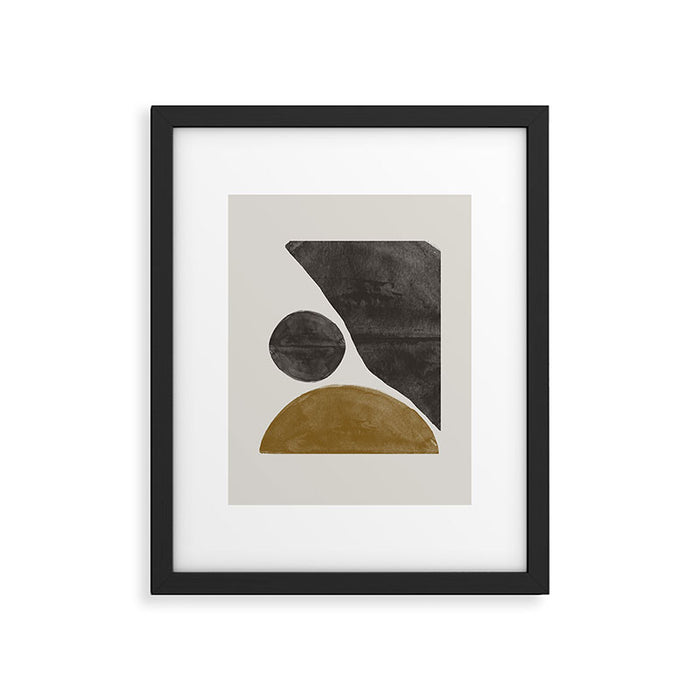 Shape Study Art Framed Art Print Gallery Image 1
