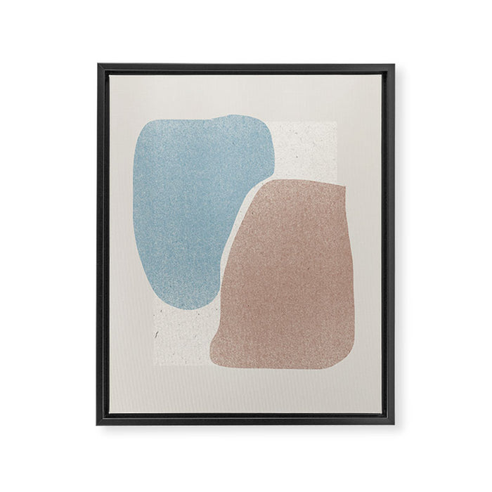 Silent Stones Framed Canvas Print Gallery Image 1