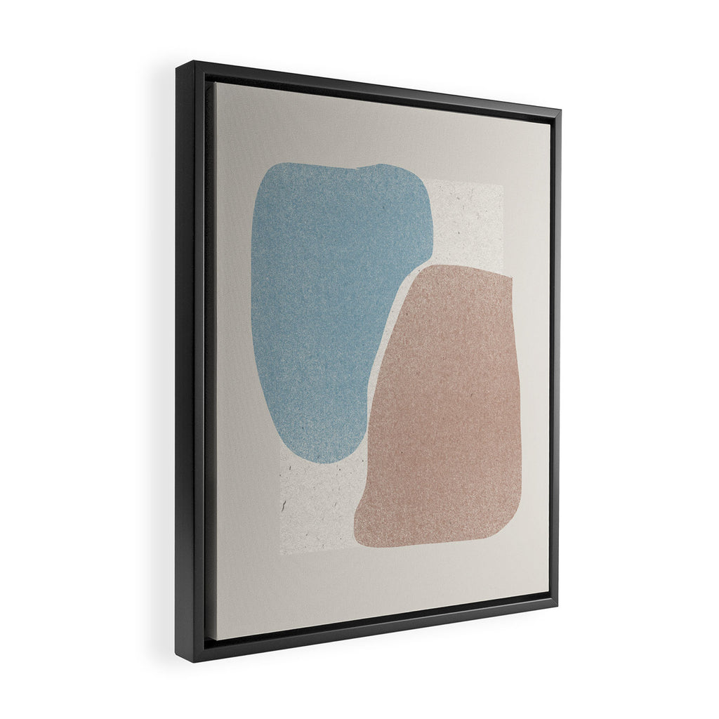 Silent Stones Framed Canvas Print Gallery Image 2