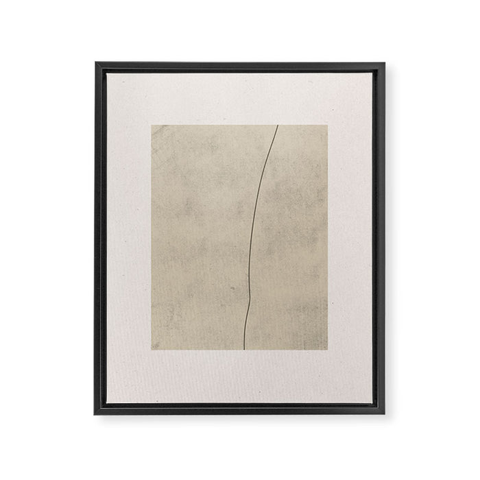 Simple Line No.1  Framed Canvas Print Gallery Image 1