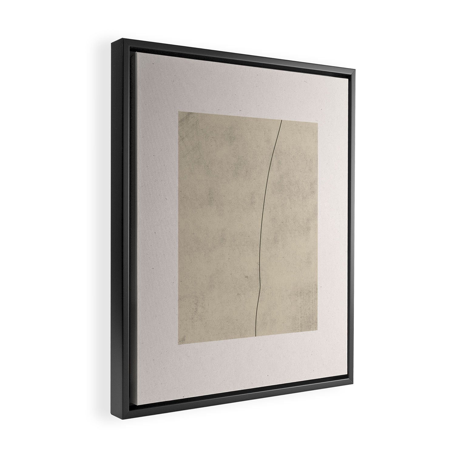 Simple Line No.1  Framed Canvas Print Gallery Image 2