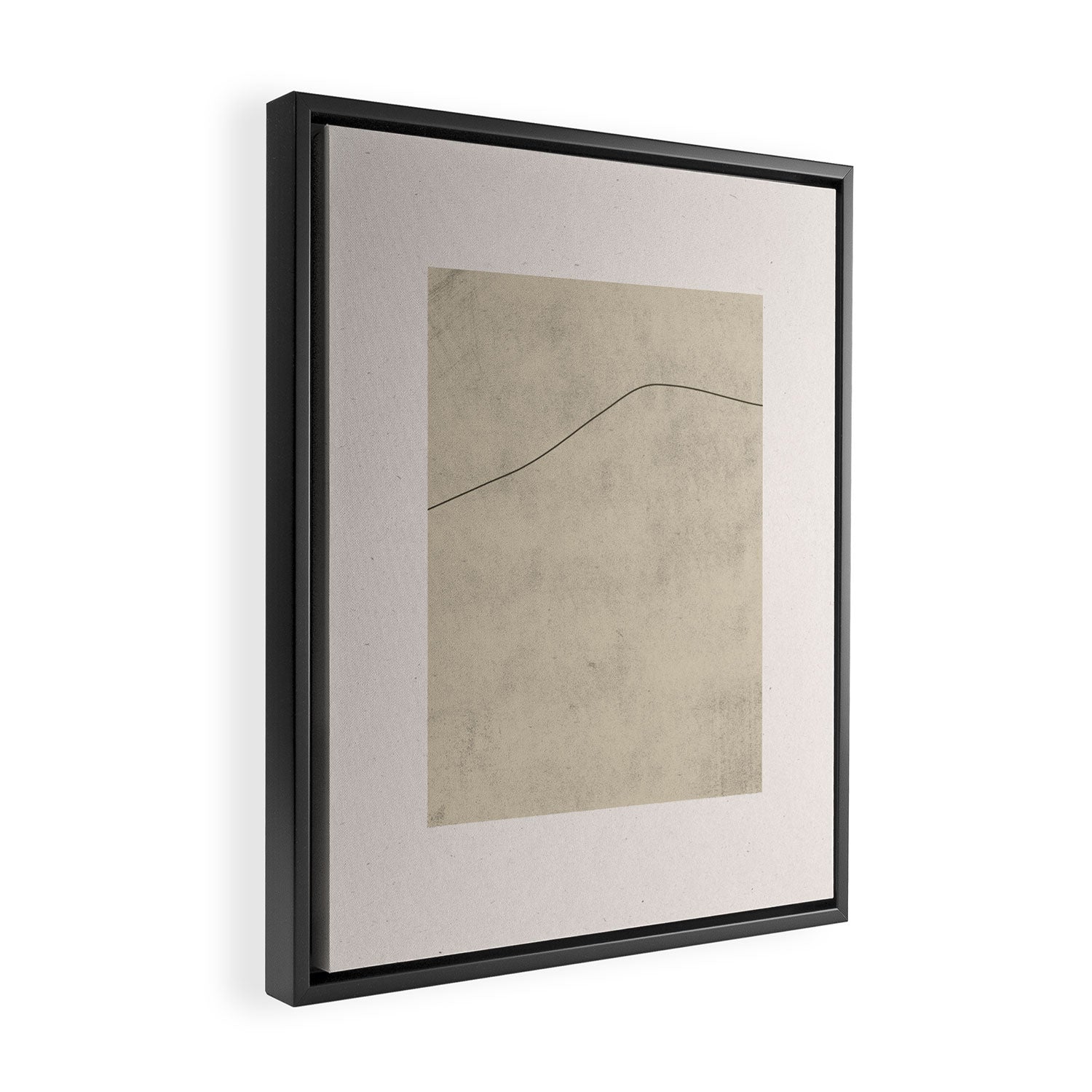 Simple Line No.2 Framed Canvas Print Gallery Image 2
