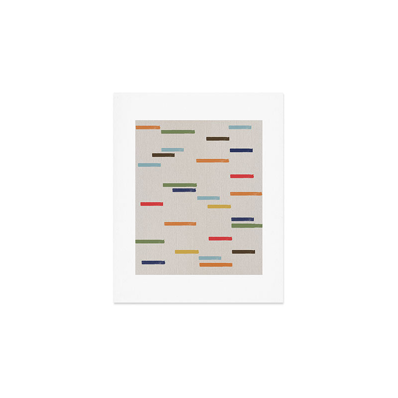 Simple Paper Modernist Art No.1 Art Print Gallery Image 1