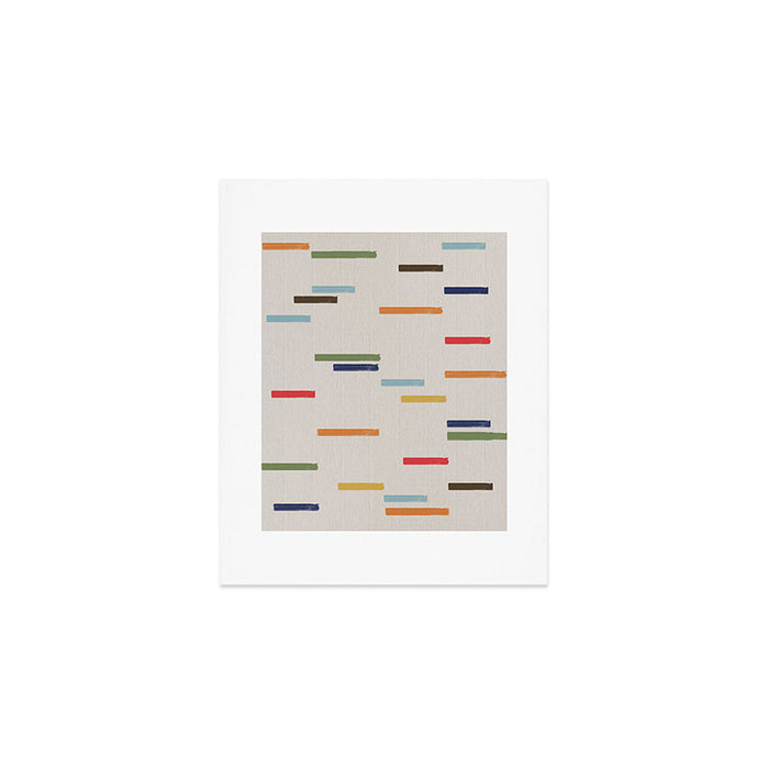 Simple Paper Modernist Art No.1 Art Print Gallery Image 1