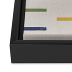 Simple Paper Modernist Art No.1 Framed Canvas Print Gallery Image 3