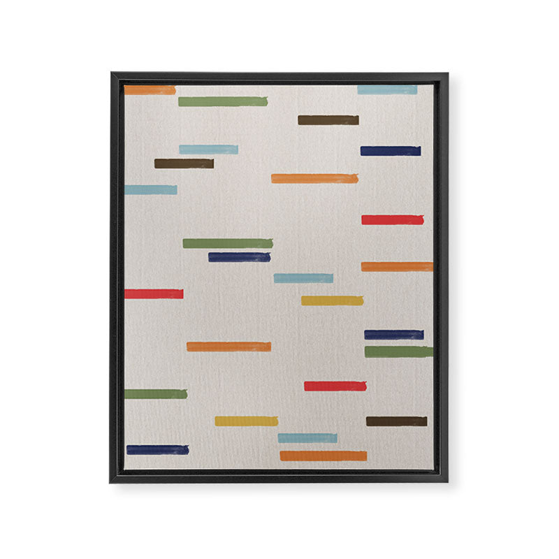 Simple Paper Modernist Art No.1 Framed Canvas Print Gallery Image 6