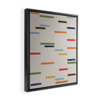 Simple Paper Modernist Art No.1 Framed Canvas Print Gallery Image 2